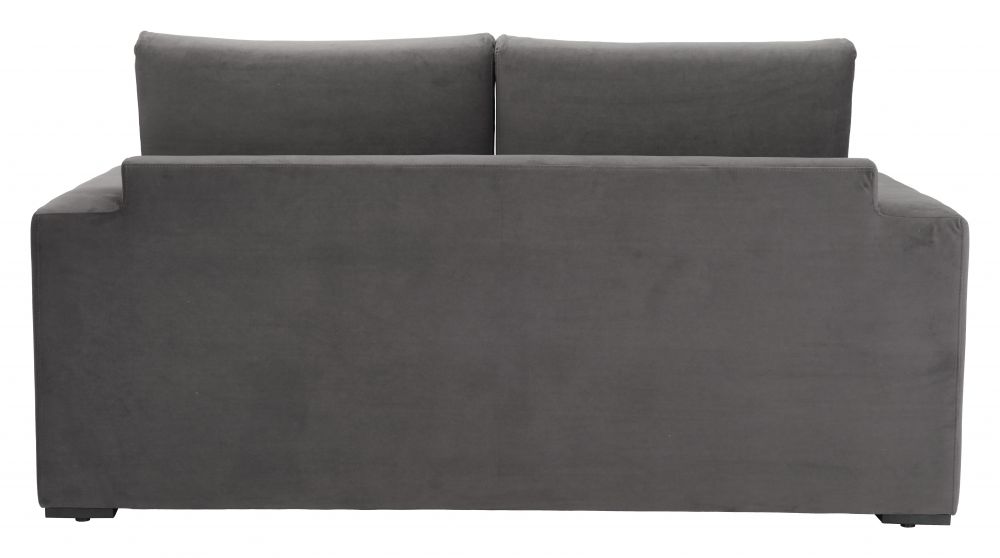 Jide Wood Grey Sleeper Sofa