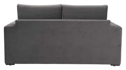 Jide Wood Grey Sleeper Sofa