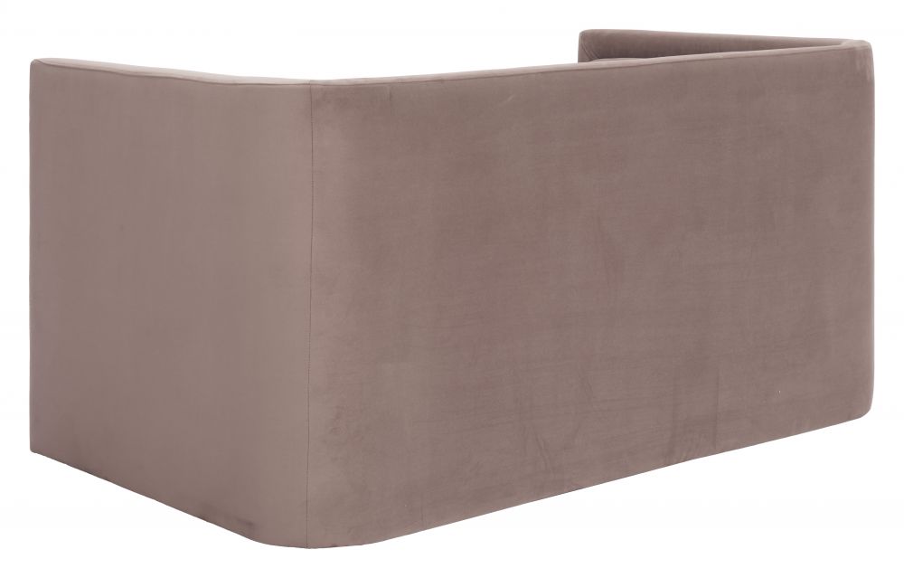 Trippel Wood Taupe Loveseat