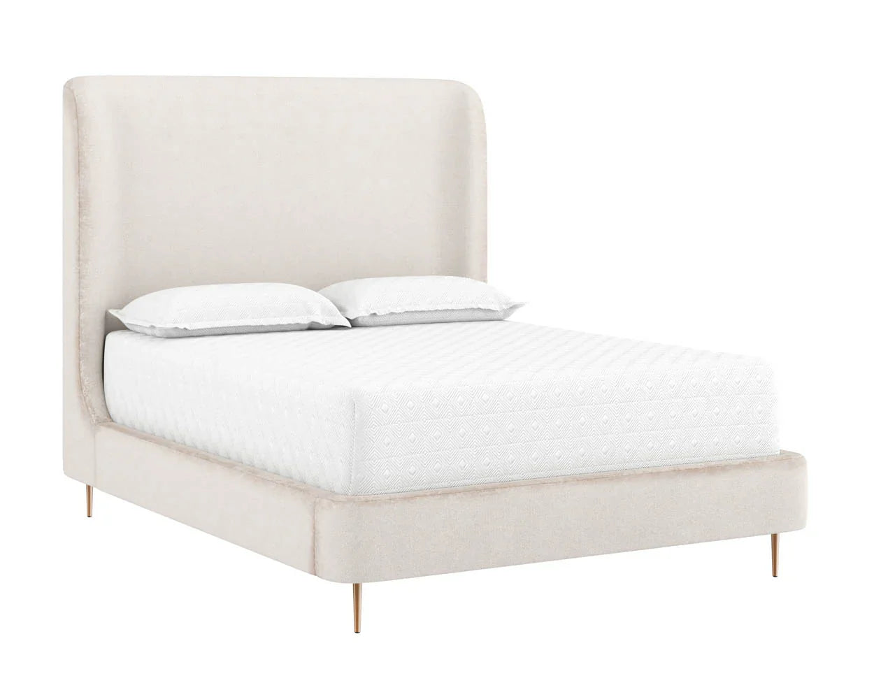 Tierra Fabric Upholstered Stylish Bed