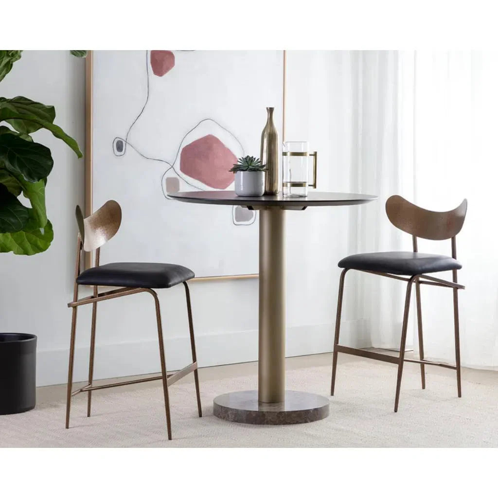 Gibbons Leather Unique Counter Stool