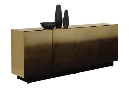 Calvosa Sideboard Bronze Stainless Steel Soft Closing