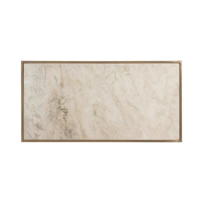 SUNPAN Kamali Side Table Marble  Gold Stainless Steel