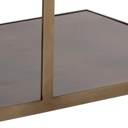 SUNPAN Kamali Coffee Table Marble  Antique Gold Base