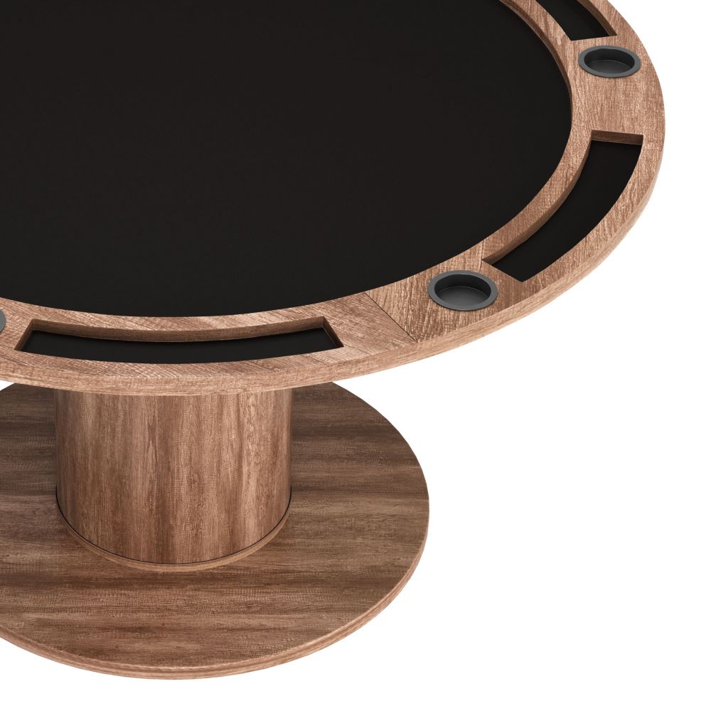 Vault 2 in 1 Wood Brown Round Table