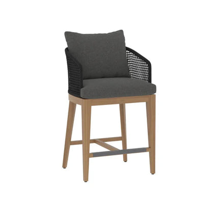 Capri Fabric Outdoor Counter Stool