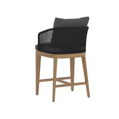 Capri Fabric Outdoor Counter Stool