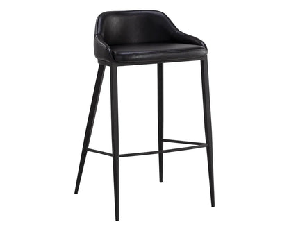 Astra Leather Upholstered Barstool