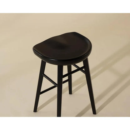 Dominic Wooden Traditional Designed Counter Stool