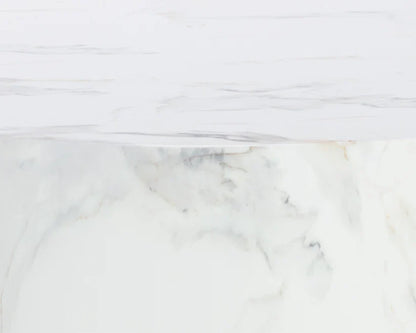 Mirella Coffee Table With White Marble