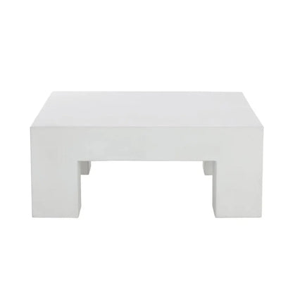 Renley Concrete Outdoor Square Coffee Table