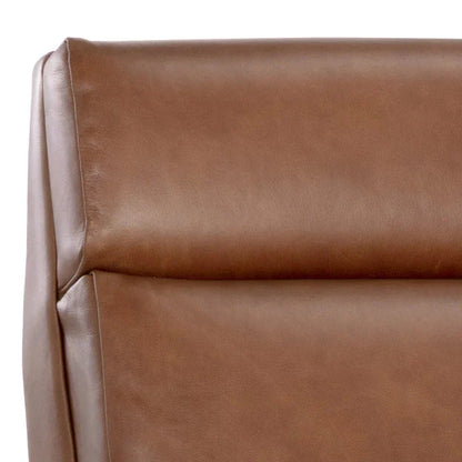 Brandon Recliner Shalimar Tobacco Leather Modern Chair