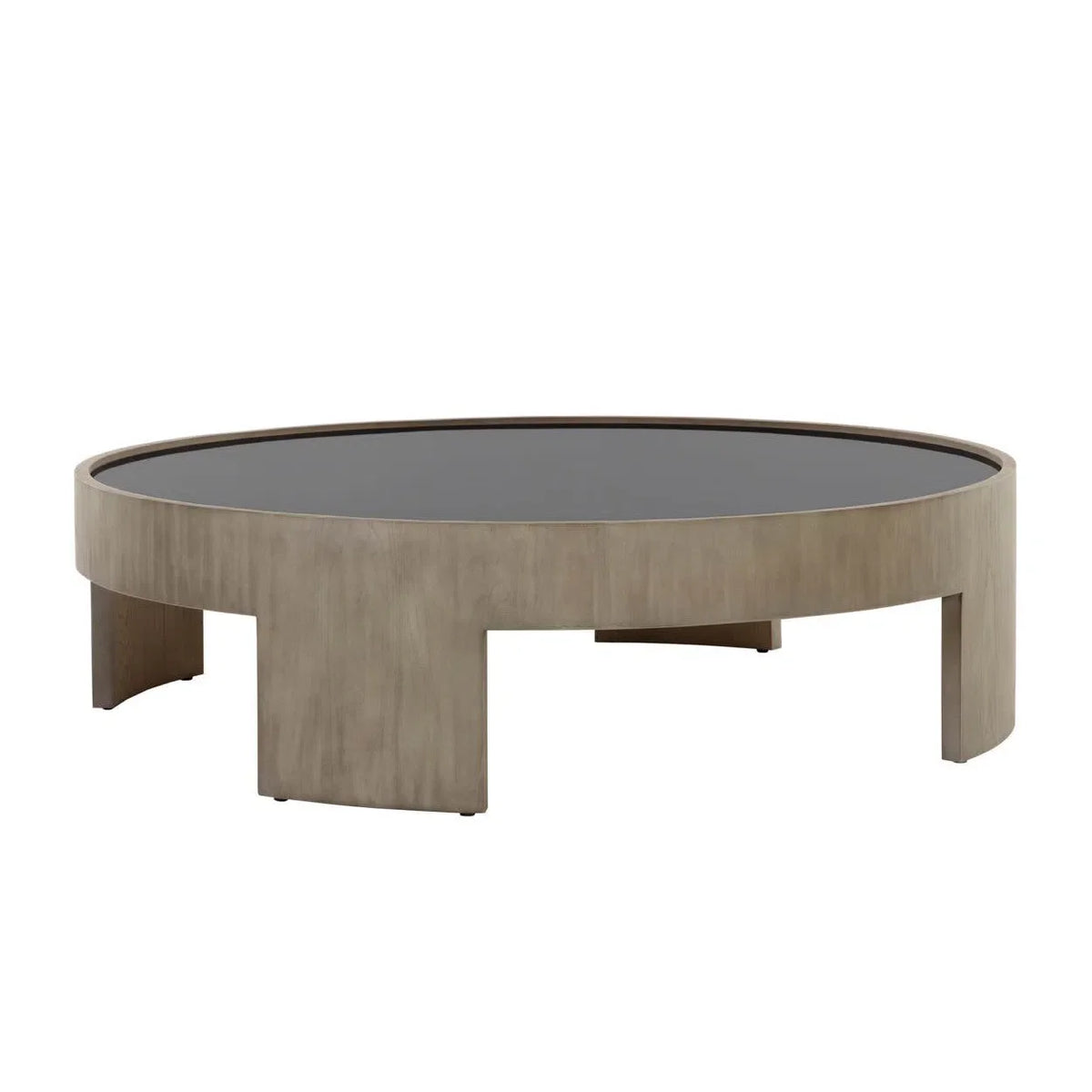 SUNPAN Brunetto Wooden Large Round Coffee Table