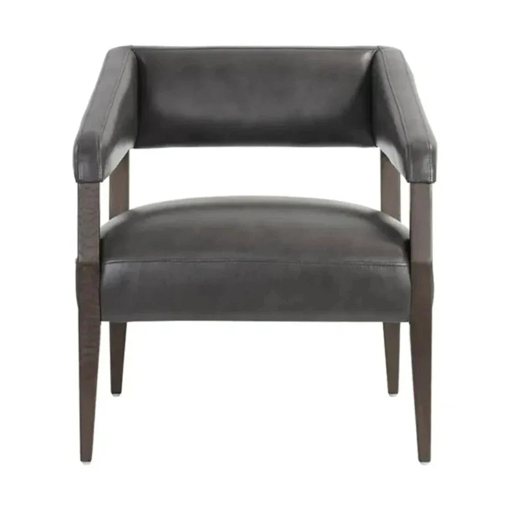 SUNPAN Carlyle Leather Lounge Chair