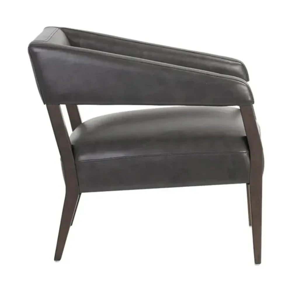 SUNPAN Carlyle Leather Lounge Chair