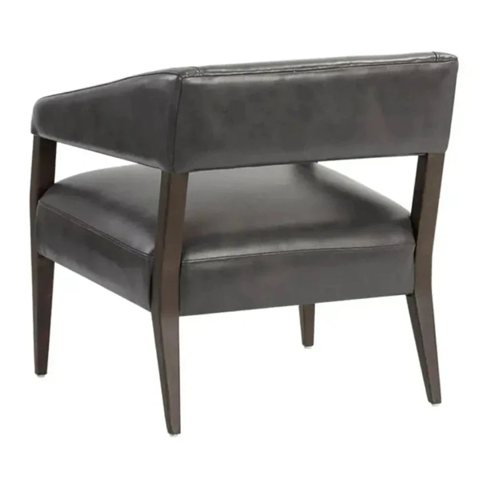 SUNPAN Carlyle Leather Lounge Chair