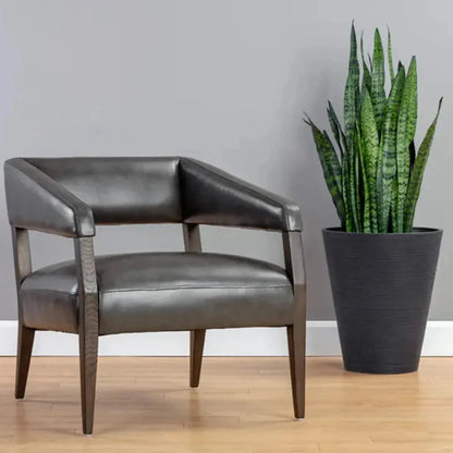 SUNPAN Carlyle Leather Lounge Chair