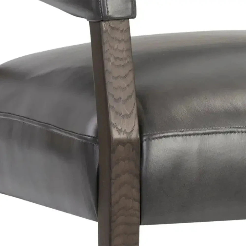 SUNPAN Carlyle Leather Lounge Chair