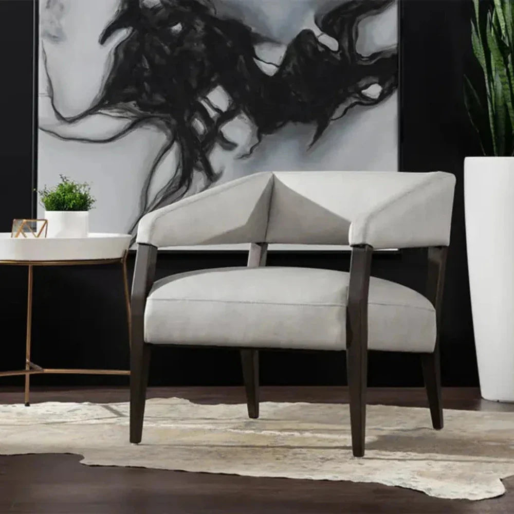 SUNPAN Carlyle Leather Lounge Chair