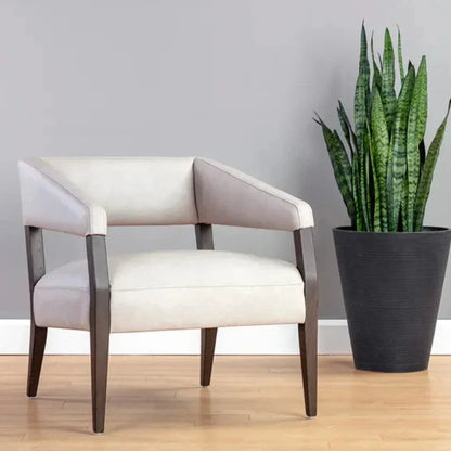 SUNPAN Carlyle Leather Lounge Chair