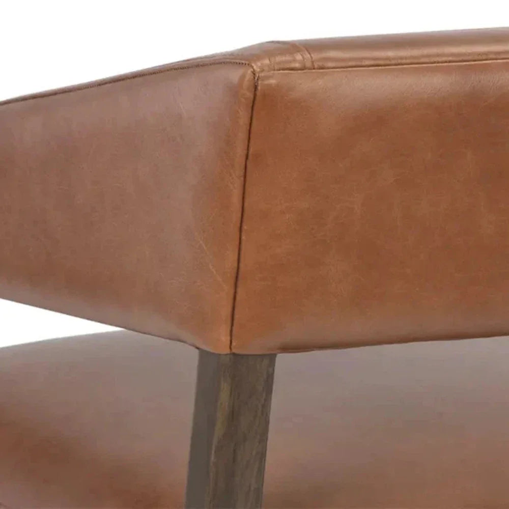 SUNPAN Carlyle Leather Lounge Chair