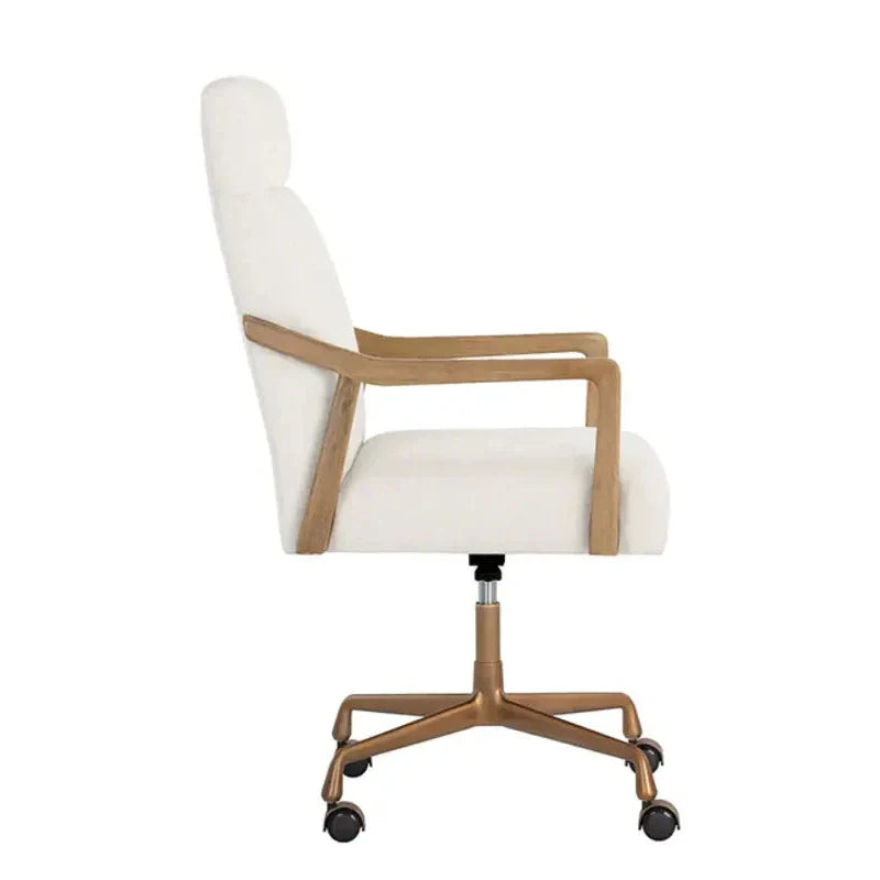 Collin Polyester Upholstered Office Chair