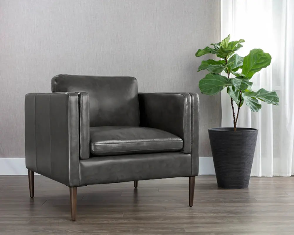 Richmond Leather Upholstered Armchair