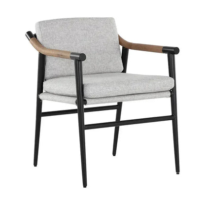 Meadow Polyester Upholstered Dining Armchair