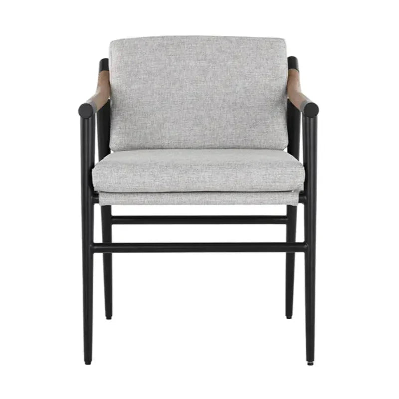 Meadow Polyester Upholstered Dining Armchair