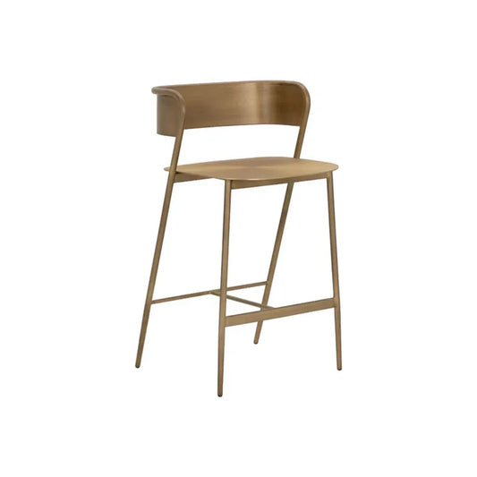 Keanu Powder Coated Iron Counter Stool