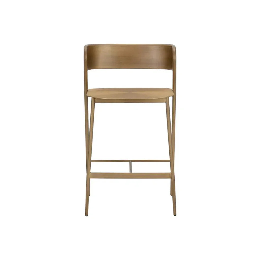 Keanu Powder Coated Iron Counter Stool