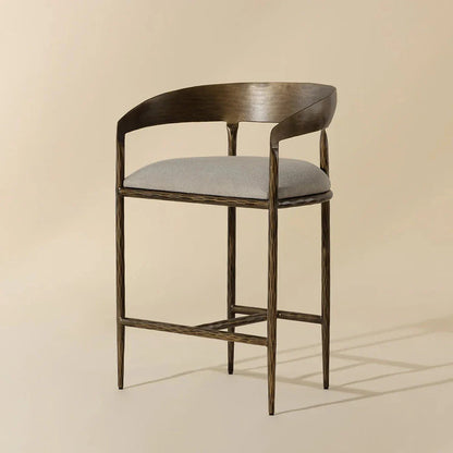 Zanatta Upholstered Modern Counter Stool