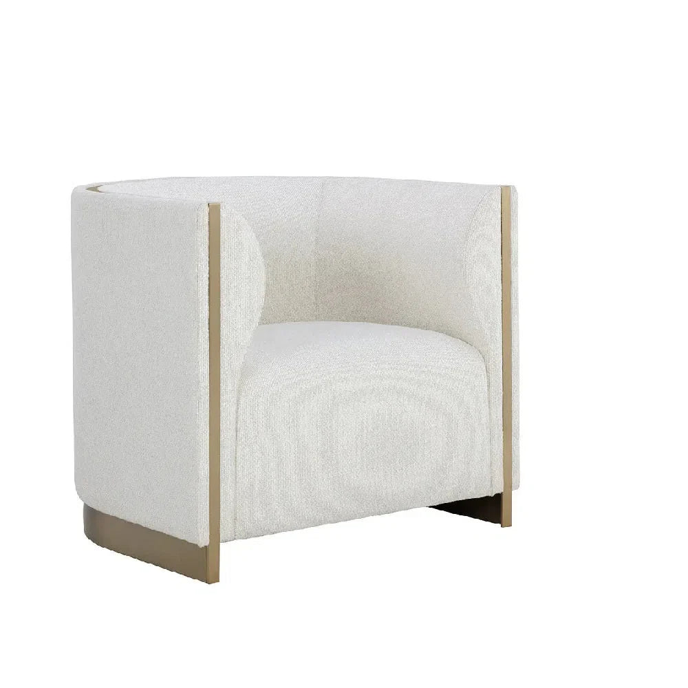 Larron Armchair Rhea Light Barley Durable and Stylish