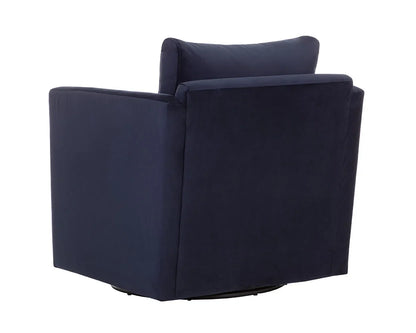 Georgie Fabric Swivel Lounge Chair