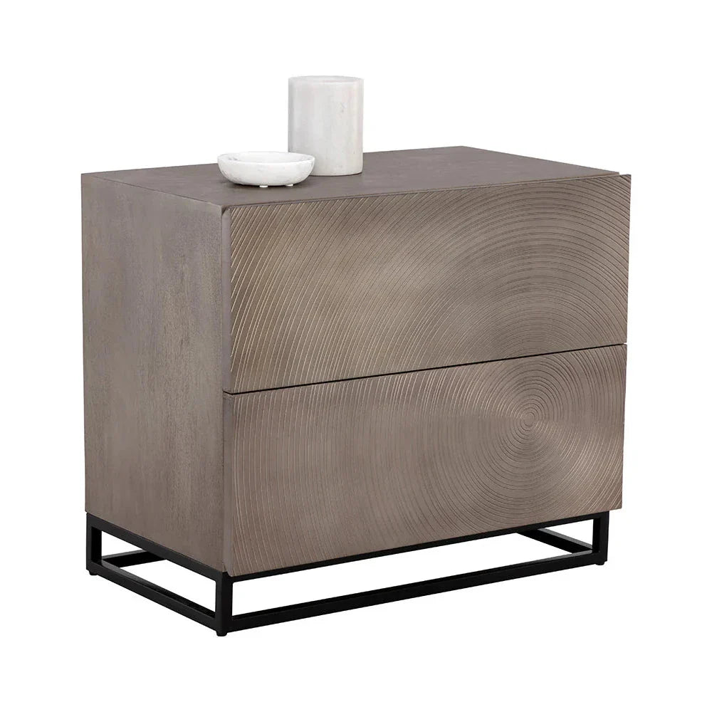 Lutana Nightstand With Ample Storage And Stylish Design