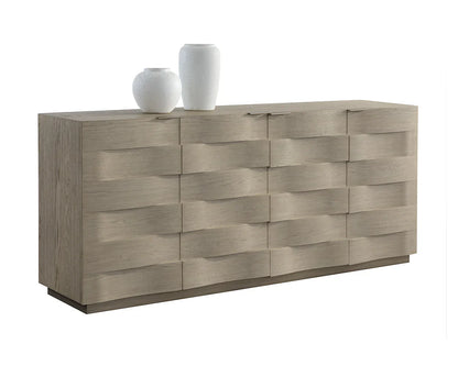 Hoyos Sideboard With Soft Closing Drawers And Brass Handles