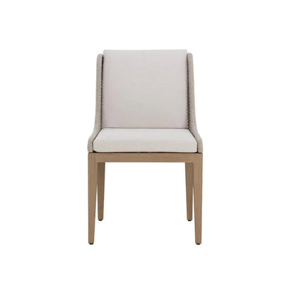 Sorrento Fabric Outdoor Armless Dining Chair