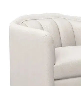 Birrit Fabric Upholstered Swivel Armchair