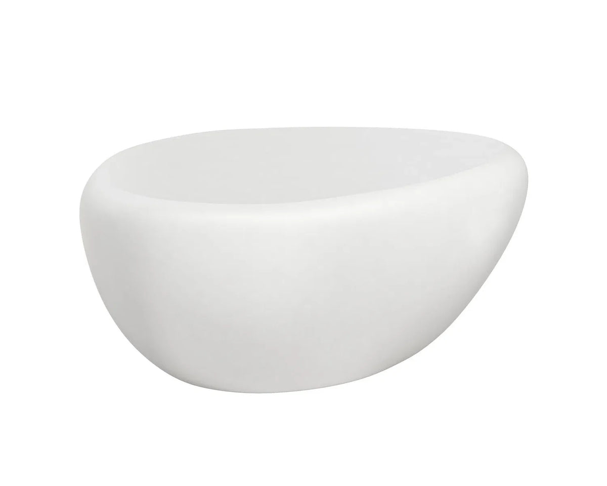 SUNPAN Corvo Concrete Outdoor Geometric Coffee Table