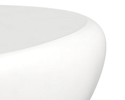 SUNPAN Corvo Concrete Outdoor Geometric Coffee Table