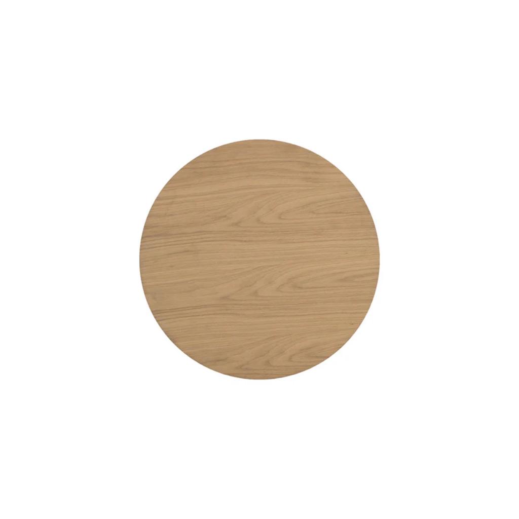 Kalla Wooden Round Side Table