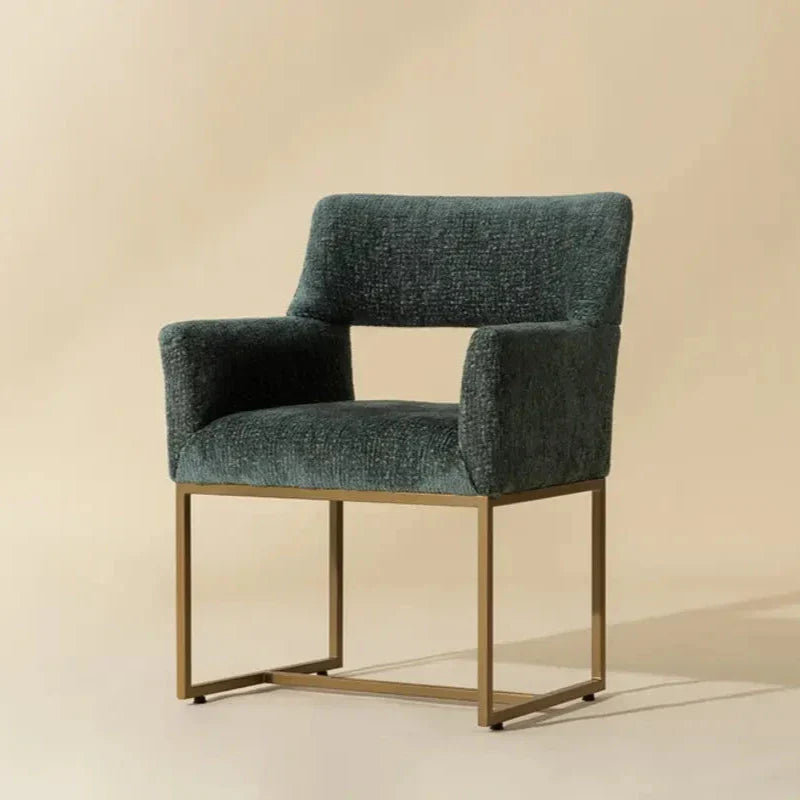 Greco Polyester Upholstered Dining Armchair