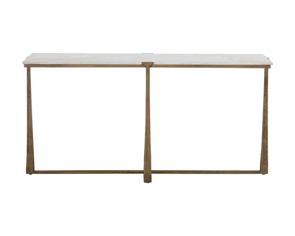 SUNPAN Cowell Marble Top Sofa Table