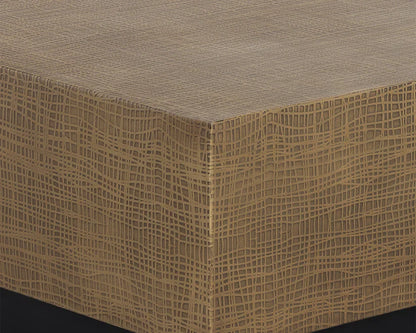 SUNPAN Albans Coffee Table With Brass & Etched Top