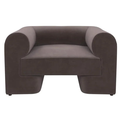 Ionic Fabric Upholstered Armchair