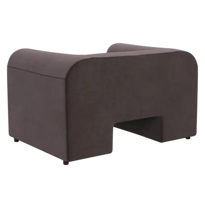 Ionic Fabric Upholstered Armchair