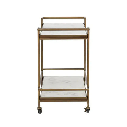 Contardi Steel Framed Elegance Bar Cart