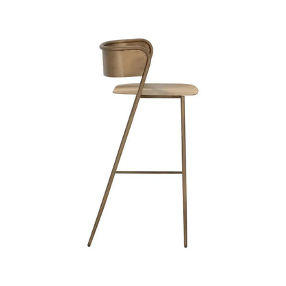 Keanu Powder Coated Iron Barstool