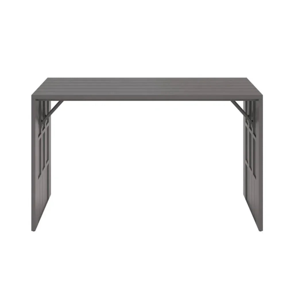 Verin Aluminum Outdoor Rectangular Bar Table