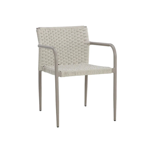 Casella Stackable Dining Armchair Cream - Classic Comfort (Set of 2)